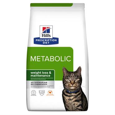 Hill\'s Prescription Diet Feline Metabolic Weight Loss & Maintenance. Kattefoder mod overvægt (dyrlæge diætfoder) 12 kg